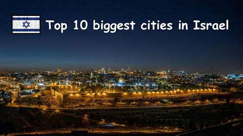 israeli cities|The Biggest Cities In Israel .